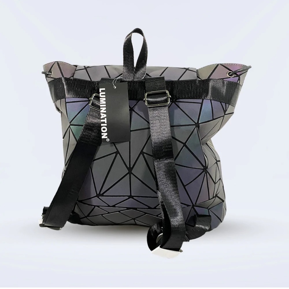 Lumination Holographic Backpack still in bag with tags never been used - Picture 4 of 8
